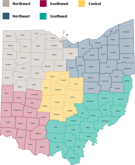 Ohio regions